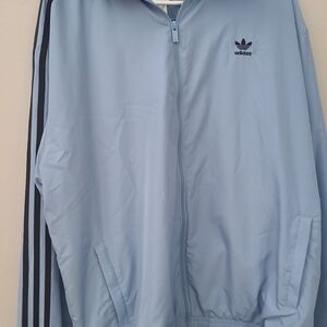 Adidas Light Blue Track Jacket